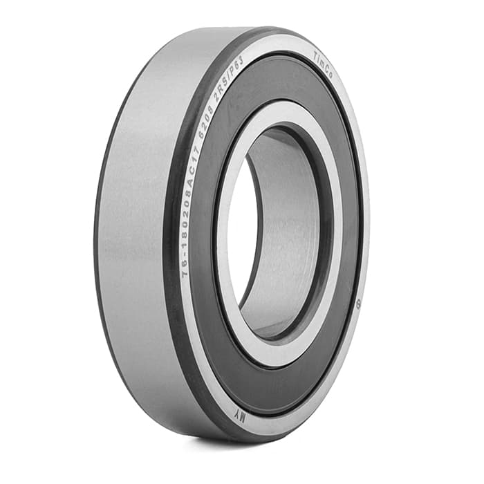 Подшипник 180208 АС17 (76кл.) (6208 2RS/P6C3) TimCo (ГОСТ)