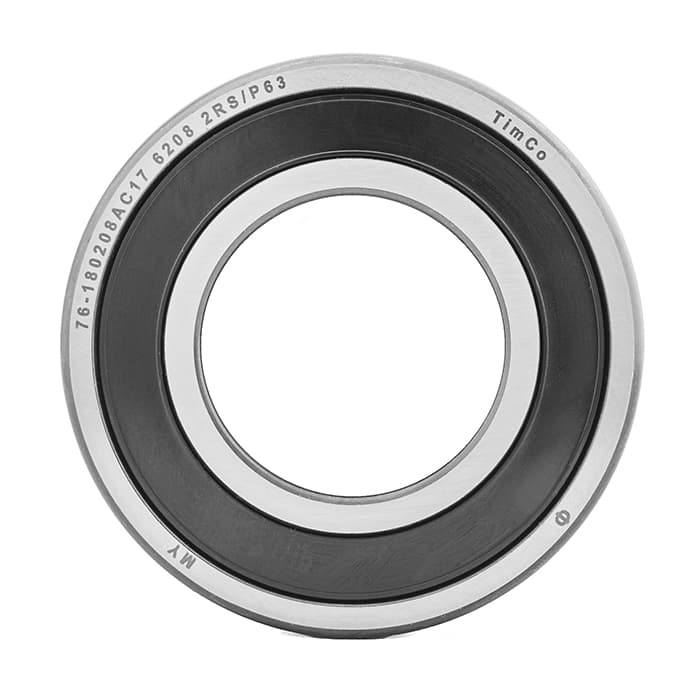 Подшипник 180208 АС17 (76кл.) (6208 2RS/P6C3) TimCo (ГОСТ)
