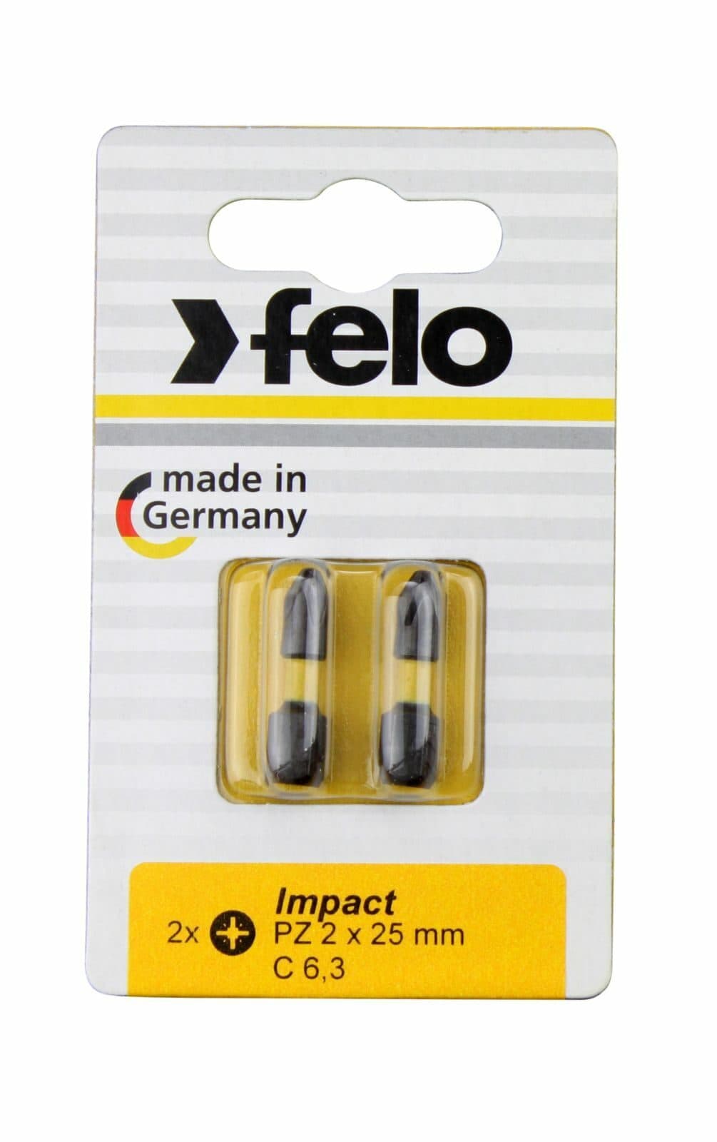 Бита крестовая ударная серия Impact PZ 2X25,2 шт