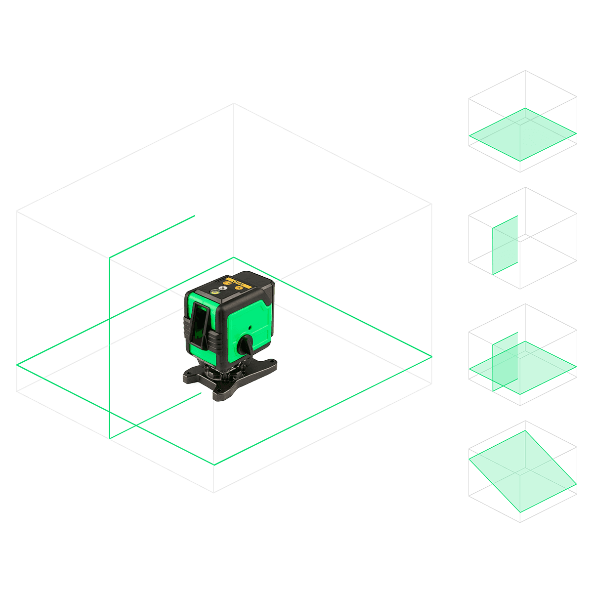 Уровень лазерный LN 360 Green