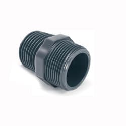 Двойной ниппель 3/8' PVC-U PN16 COMER (Италия)