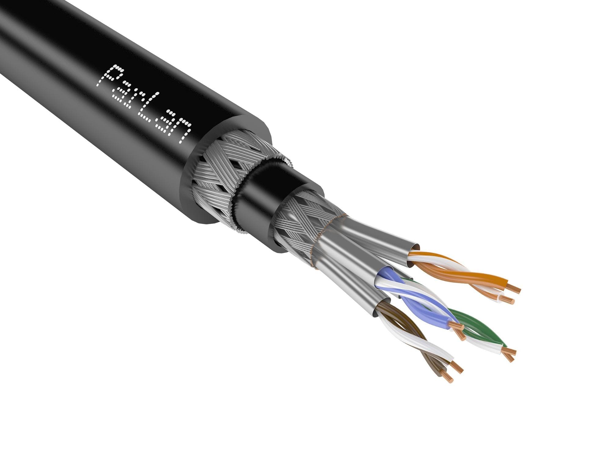 Витая пара ParLan Patch ARM PS S/FTP Cat 6A PE 4х2х0.78