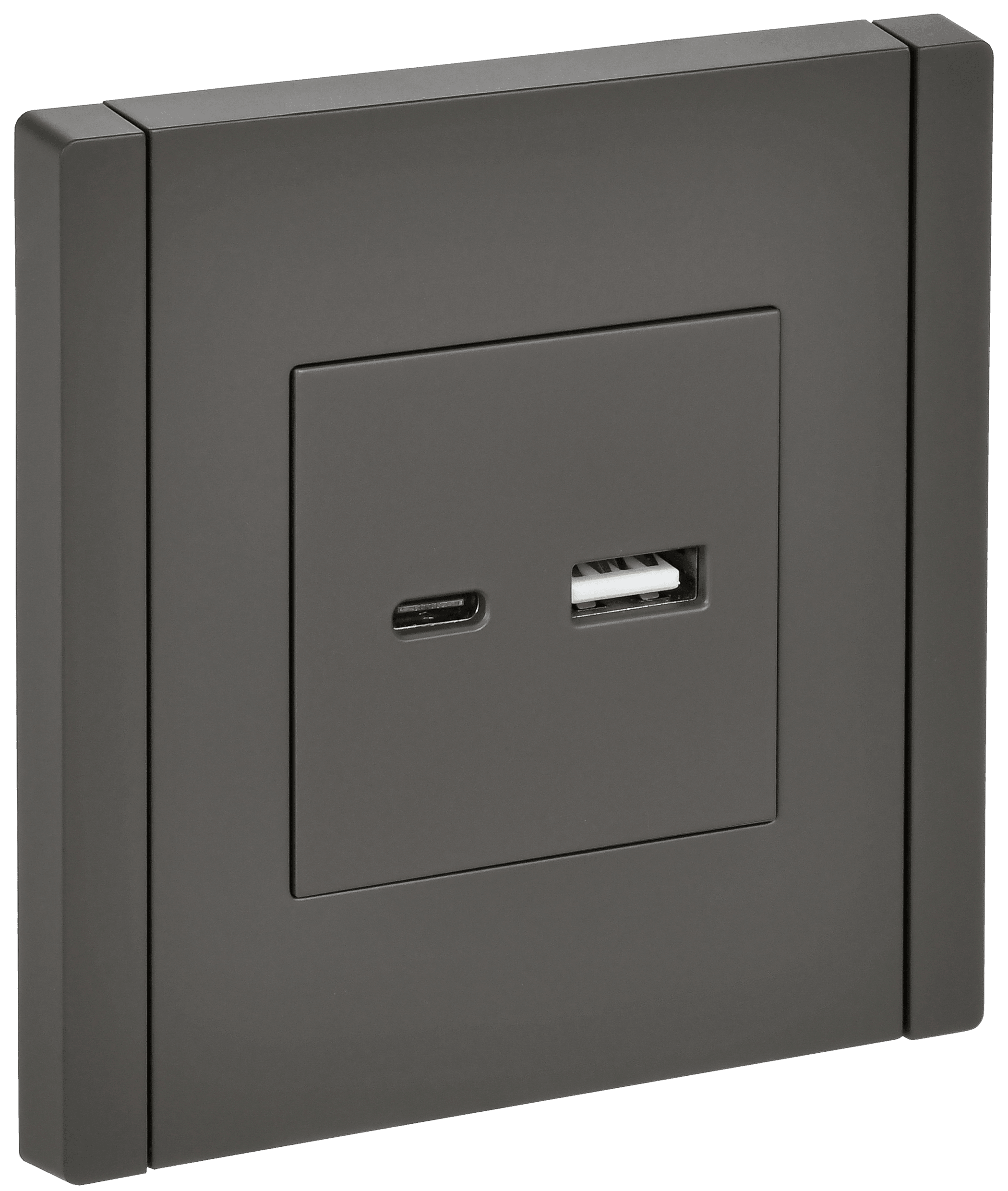 FORTE&PIANO Розетка USB A+C 3,1А FP350 серый IEK