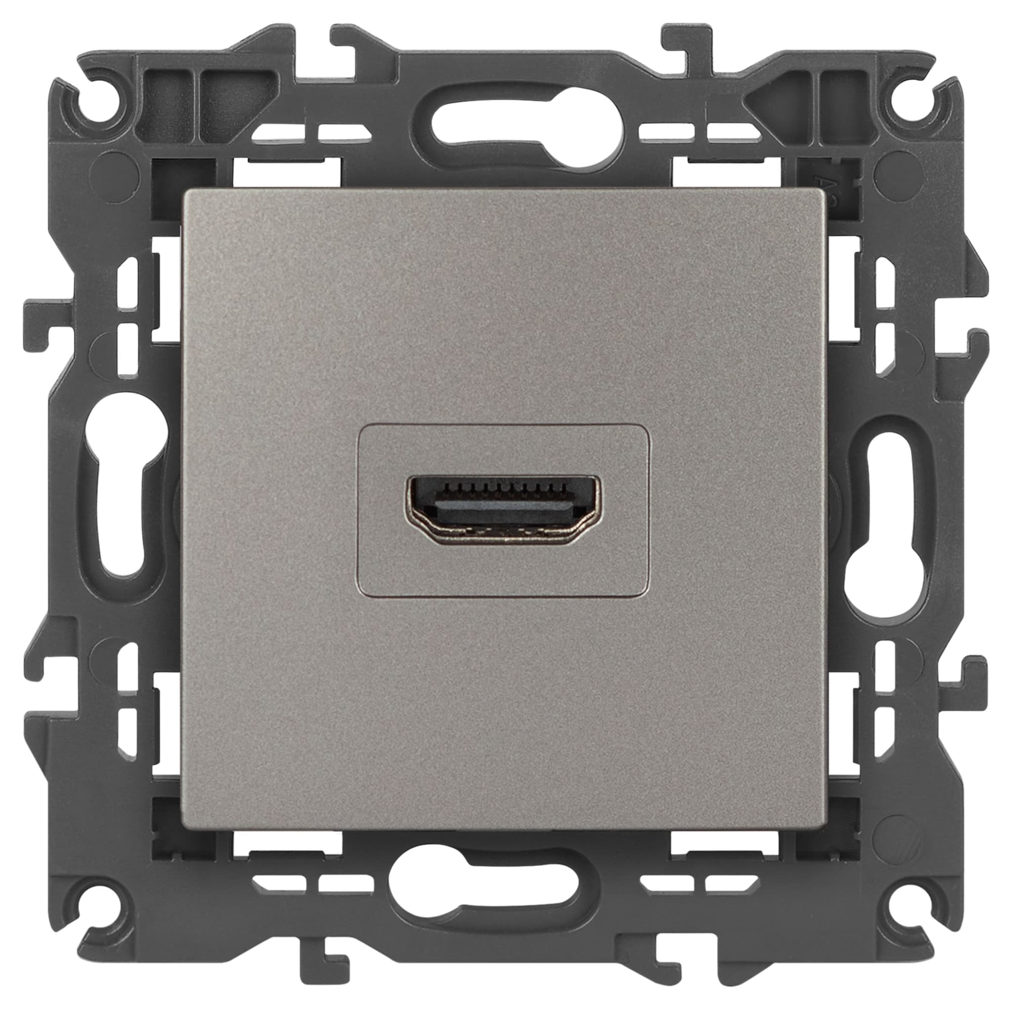 Розетка Elegance 14-3114-16 HDMI, титан