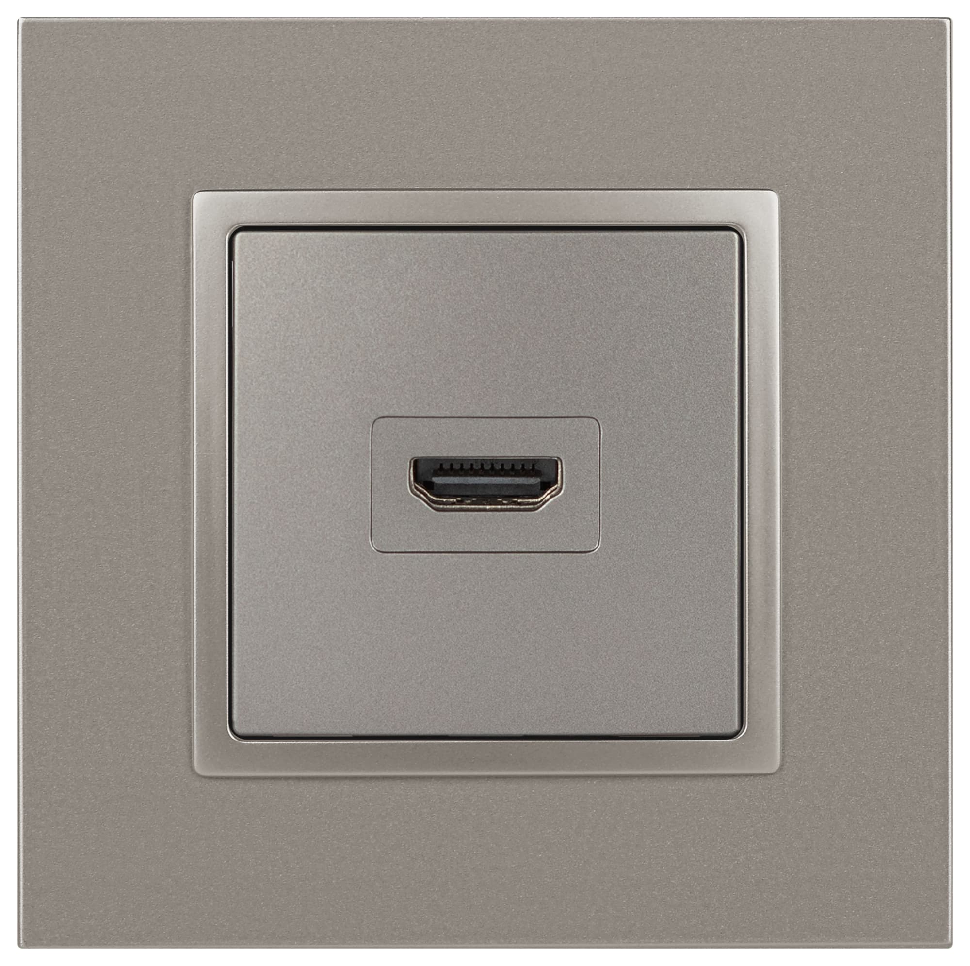 Розетка Elegance 14-3114-16 HDMI, титан