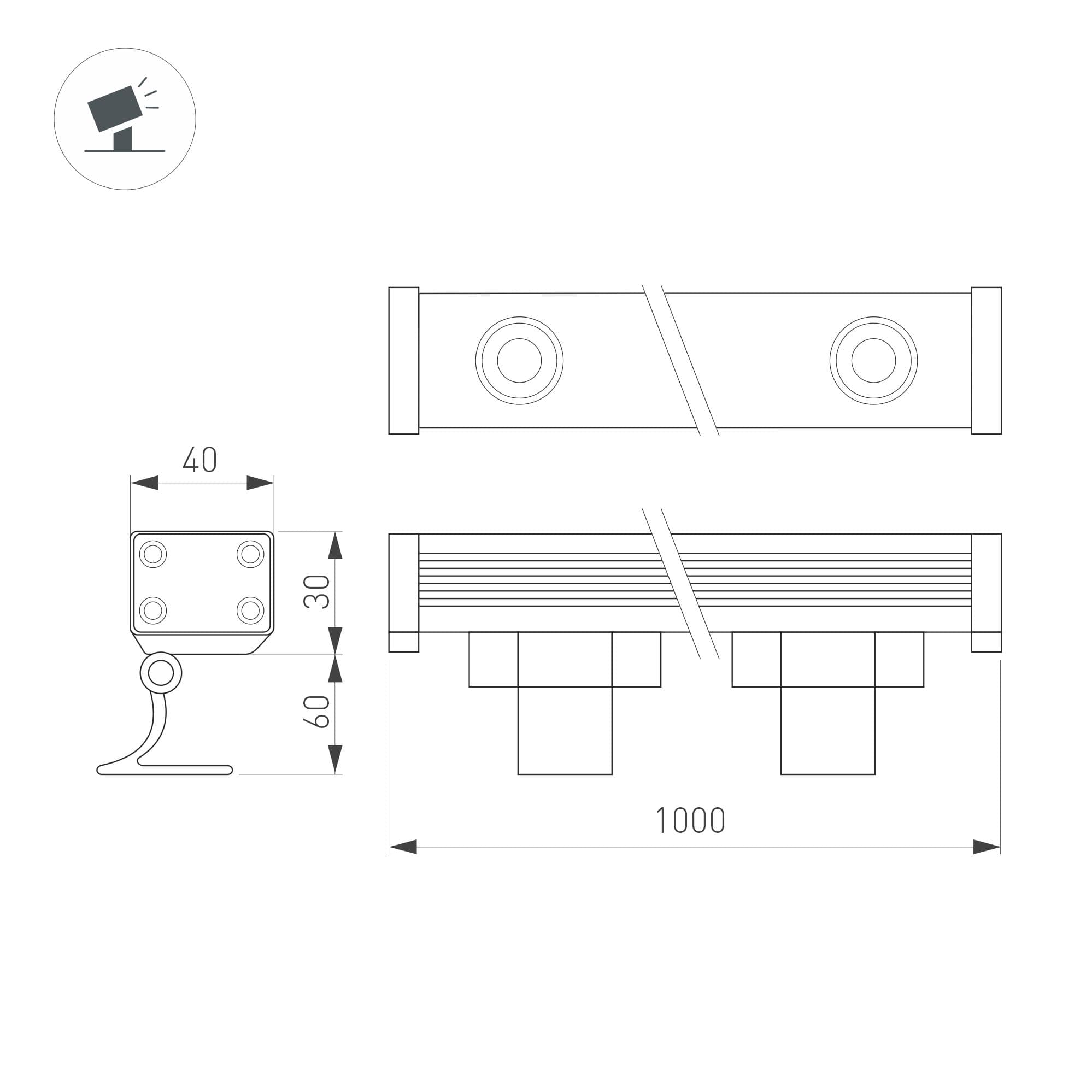 Экран CLEAR прозрачный для BOX (ARL, Пластик)