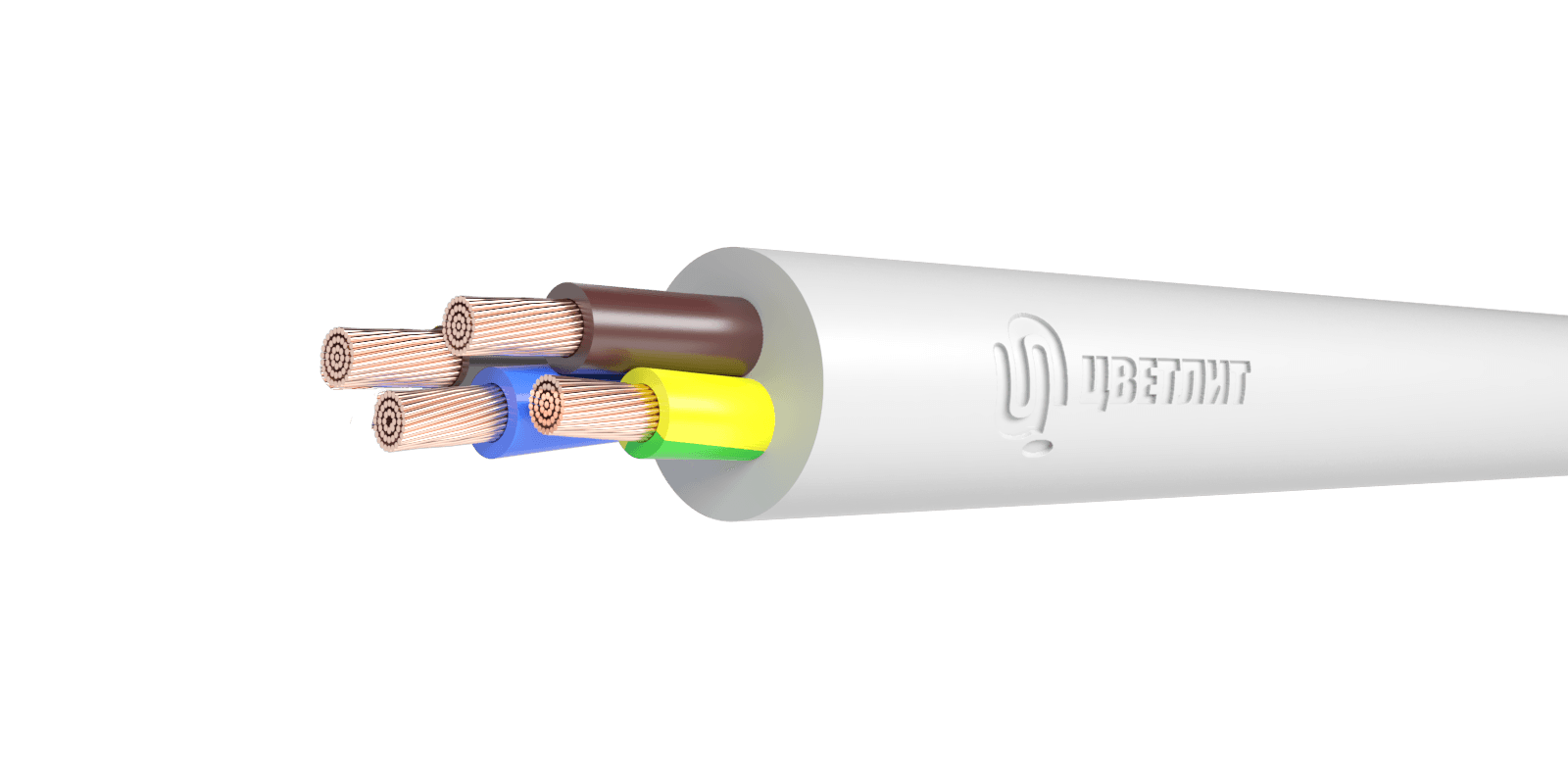 Провод ПВСнг(А)-LS 3х1,5+1х1,5 ТРТС
