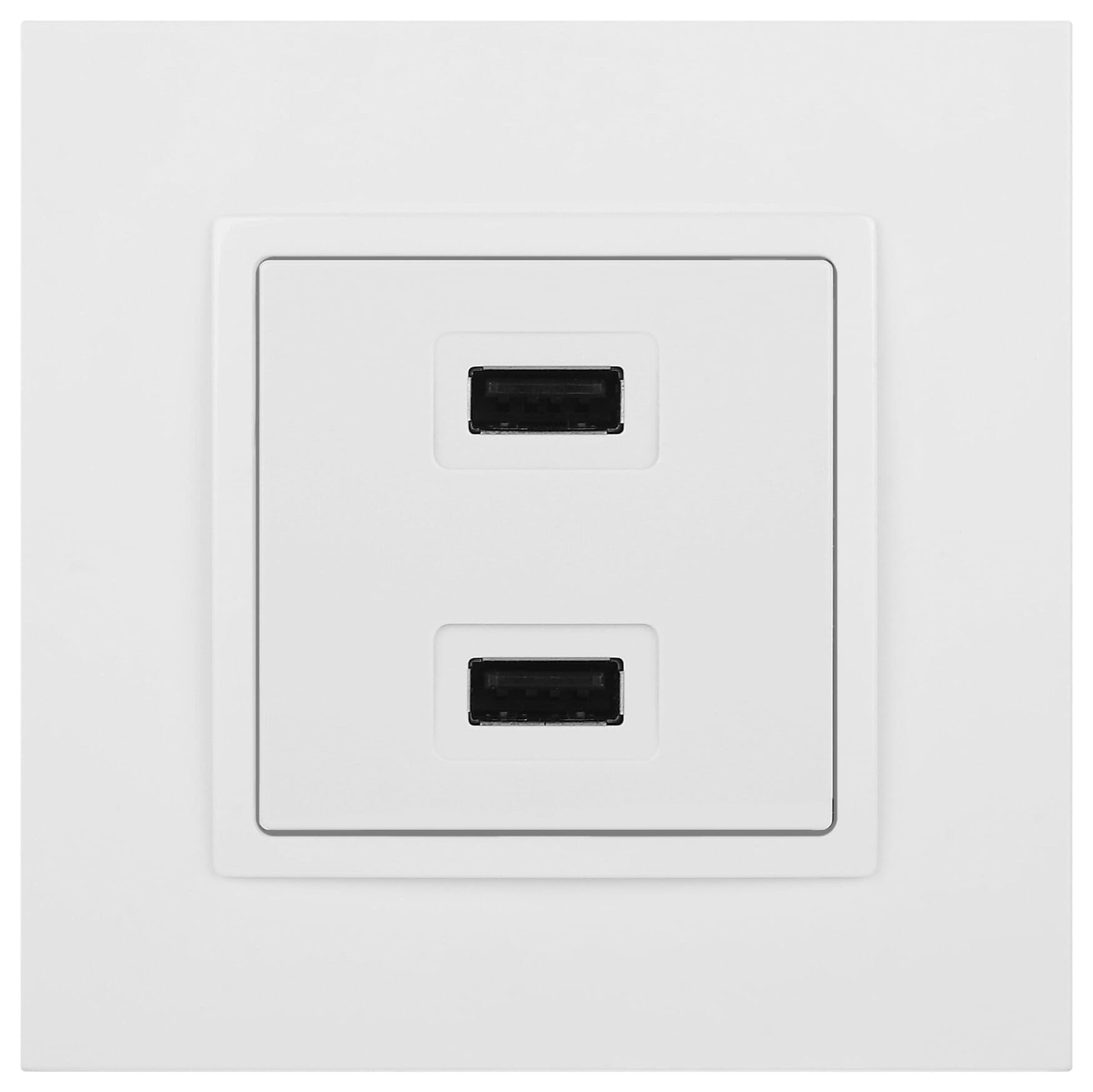 Устройство зарядное USB, 5В-2100мА, Эра Elegance, белый, 14-4110-01