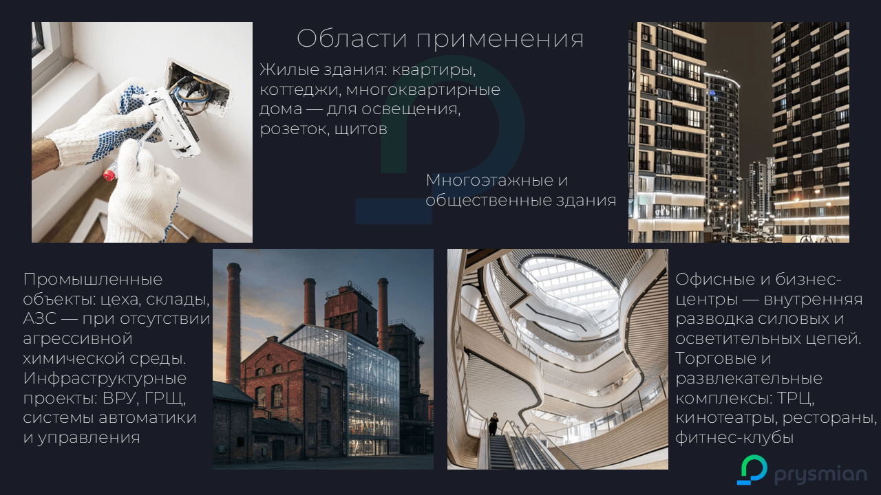 Провод силовой ПуГВнг(А)-LS 1х10 серый