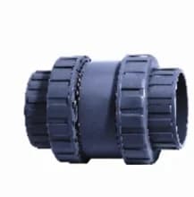 Клапан обратный шаровой PVC-U, соединение муфтовое PN 10 клеевое, уплотнение EPDM D90