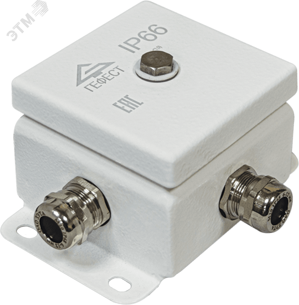 Коробка монтажная огнестойкая КМ-О (8к)-IP66-0808,4 ввода