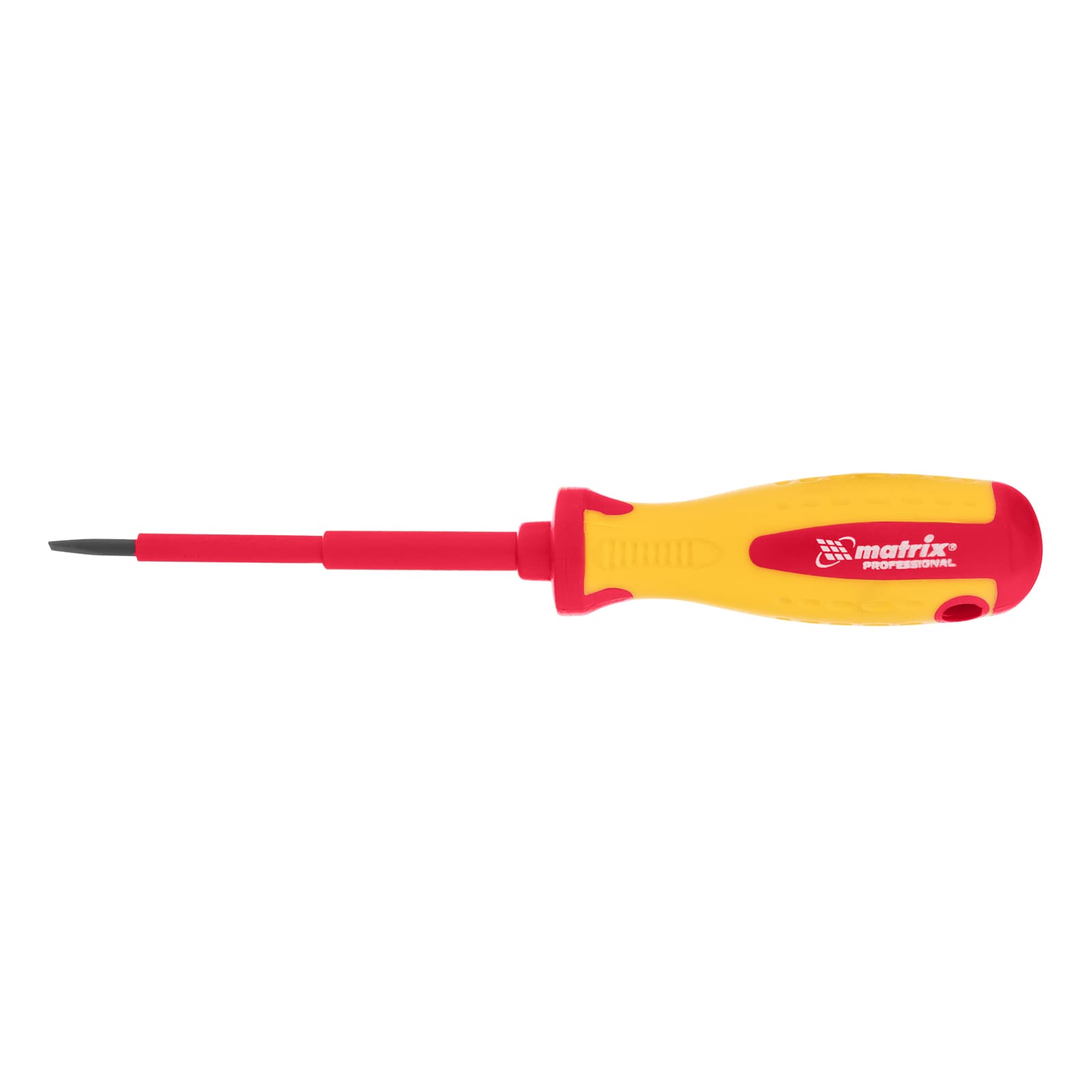 Отвертка Insulated до 1000 В, SL3,0x80 мм, CrMo, 2к рукоятка
