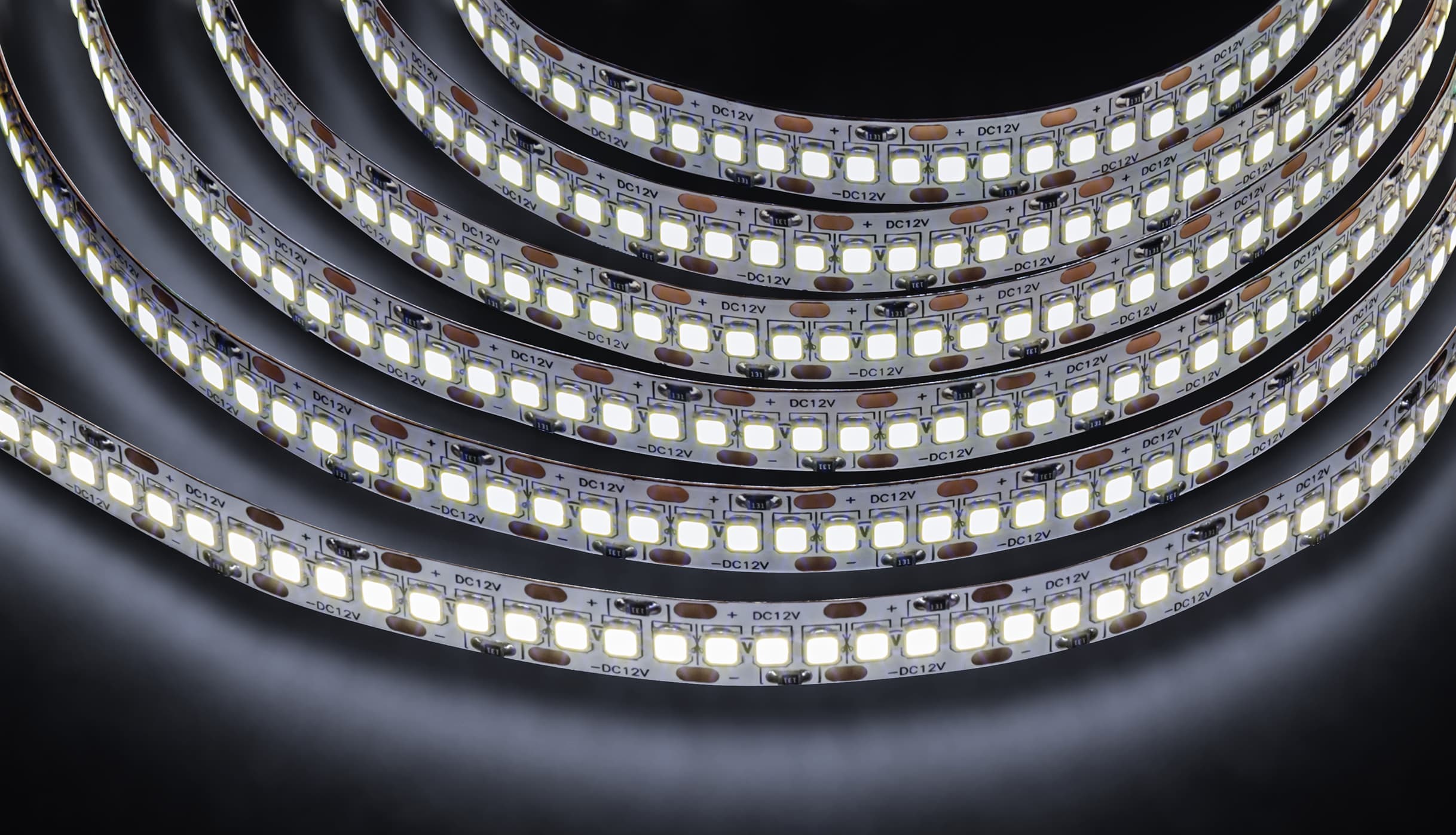 Лента светодиодная 24Вт/м 12В 6000К IP20 240LED/м NLS-2835 5м