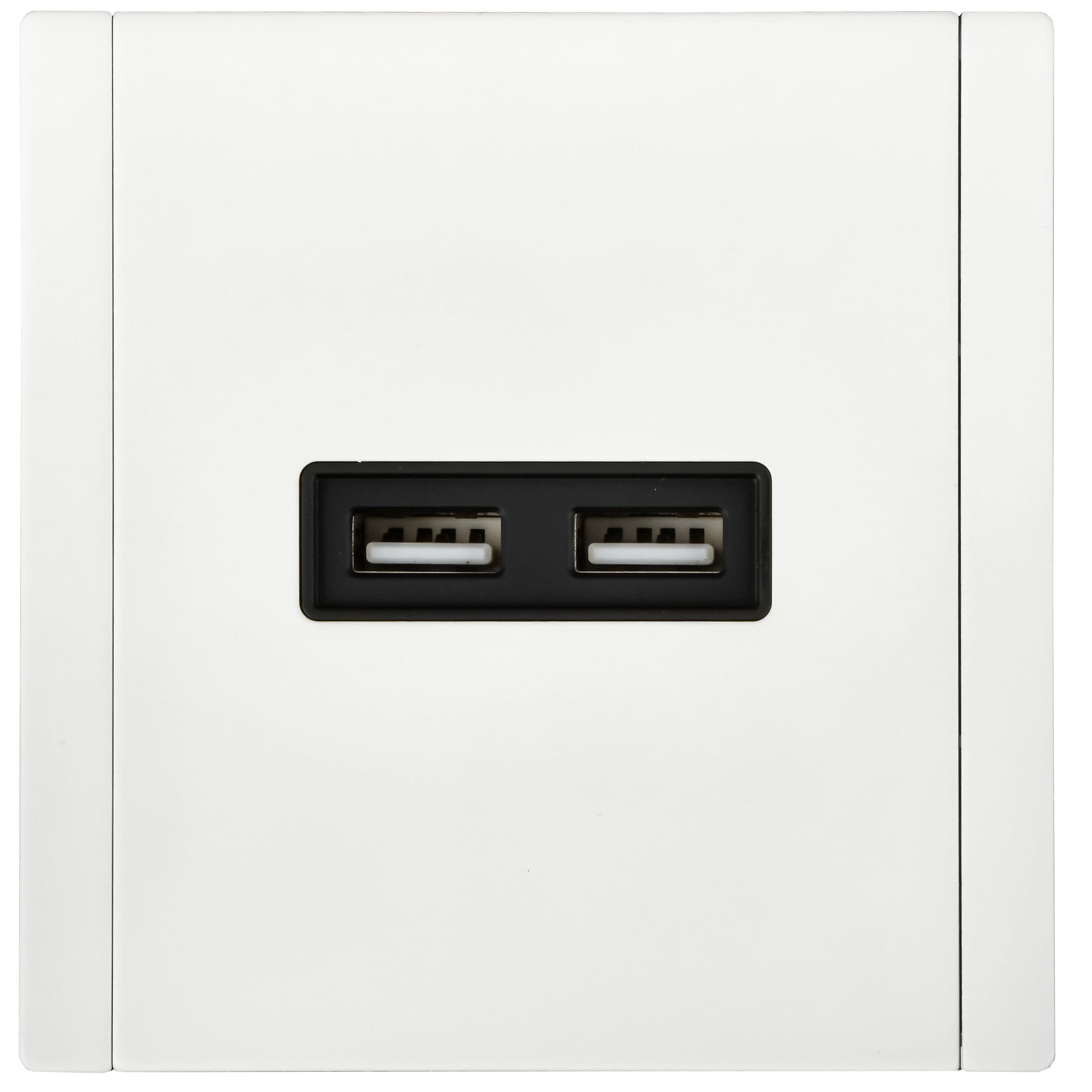 FORTE&PIANO Розетка USB A+A 3,1А FP249M металл белый