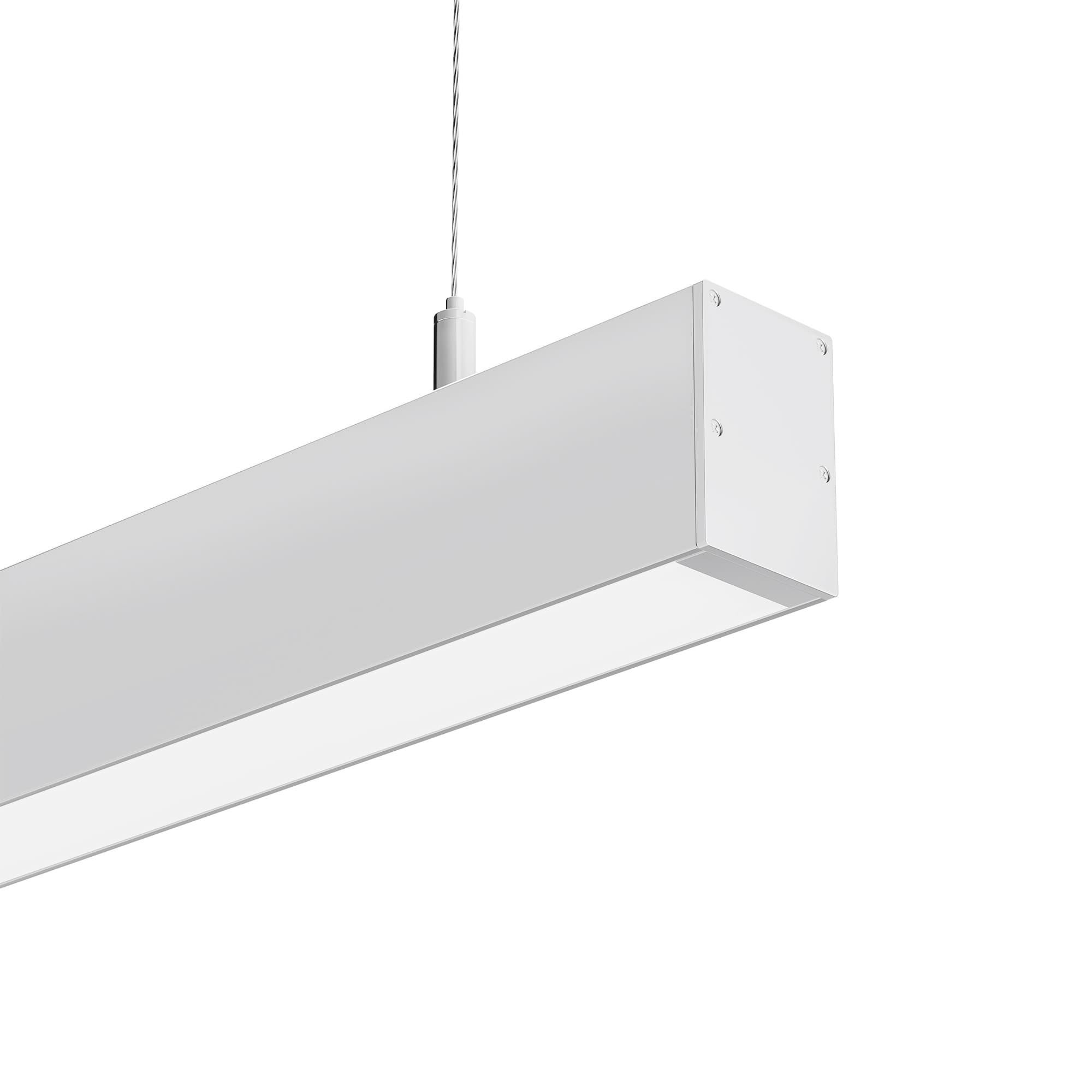 Светильник SP-LINE-HANG-4970-L970-41W Day4000 RAL9006 120 deg 230V IP33 металл