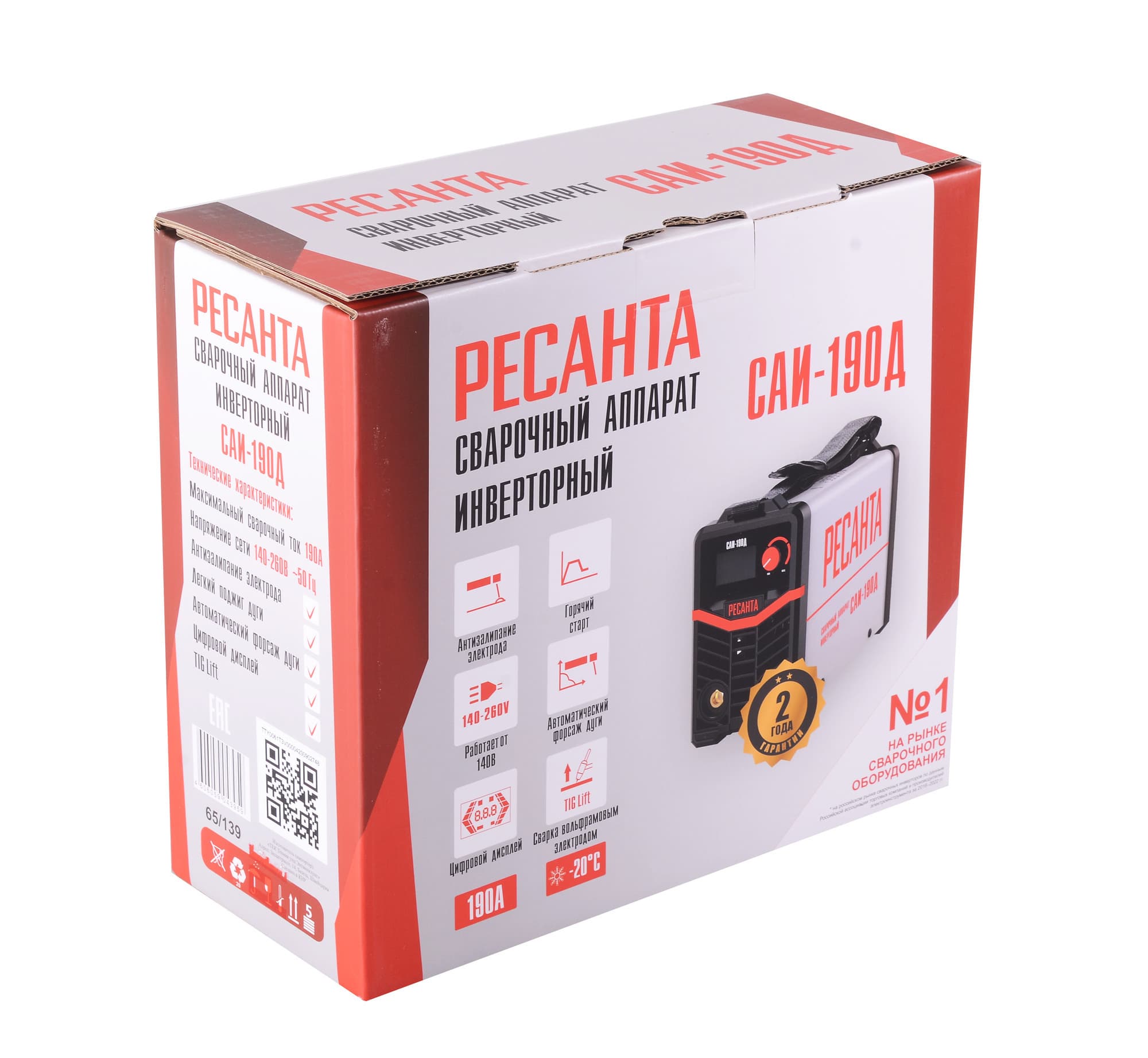 Инвертор сварочный ММА САИ-190Д