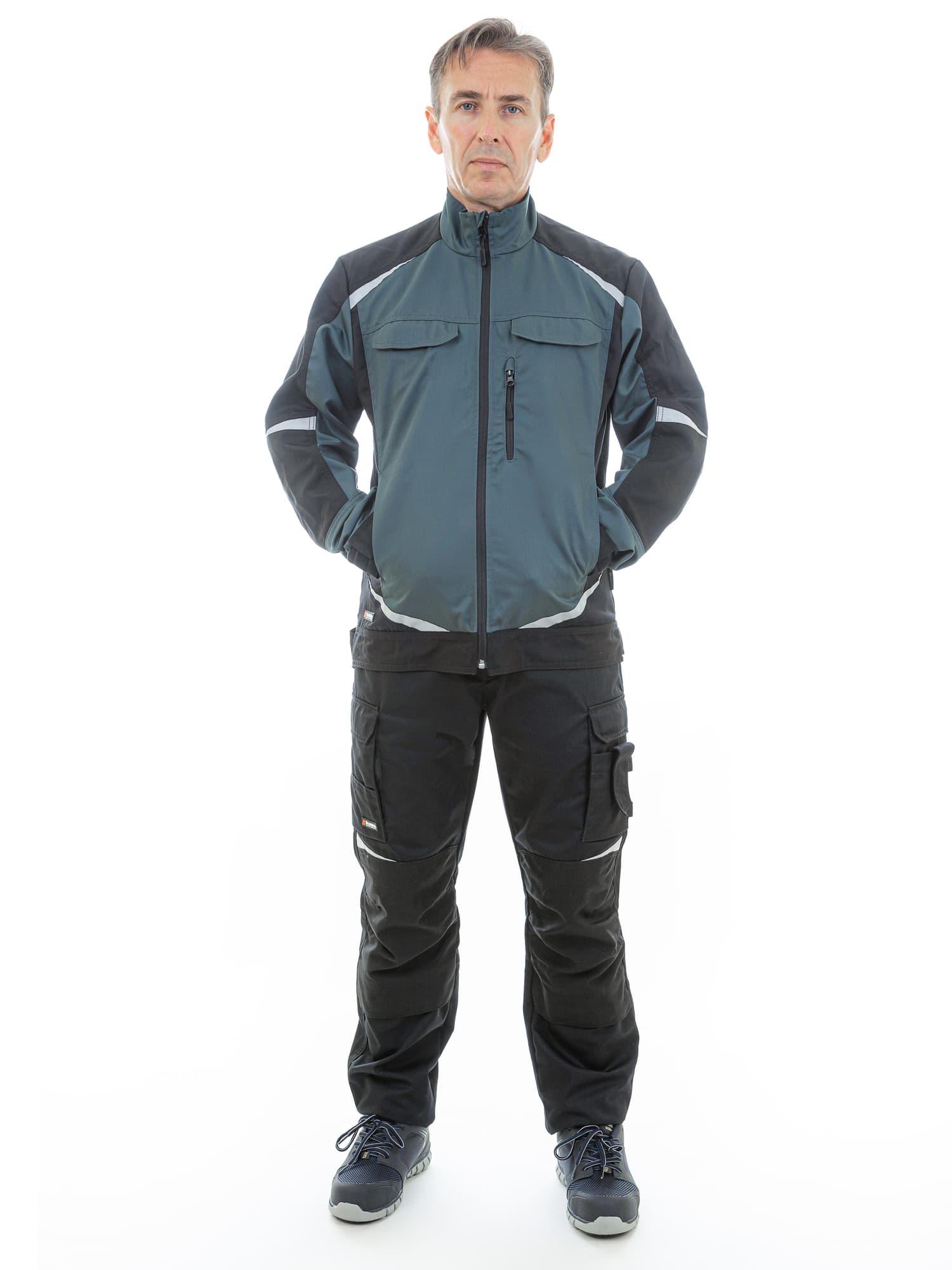 Куртка Brodeks KS202, хвойный/черный (S)