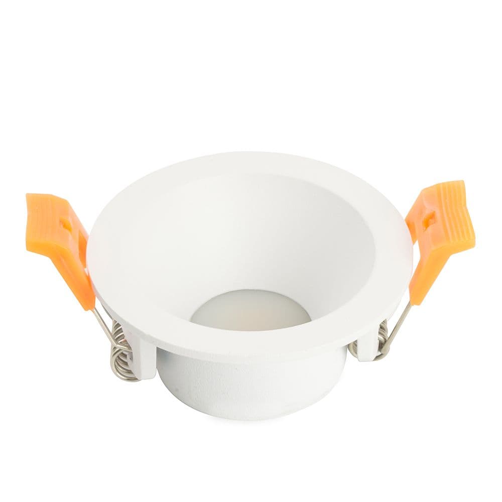 Светильник ИВО-35W G5.3/GU10 MR11 круг белый