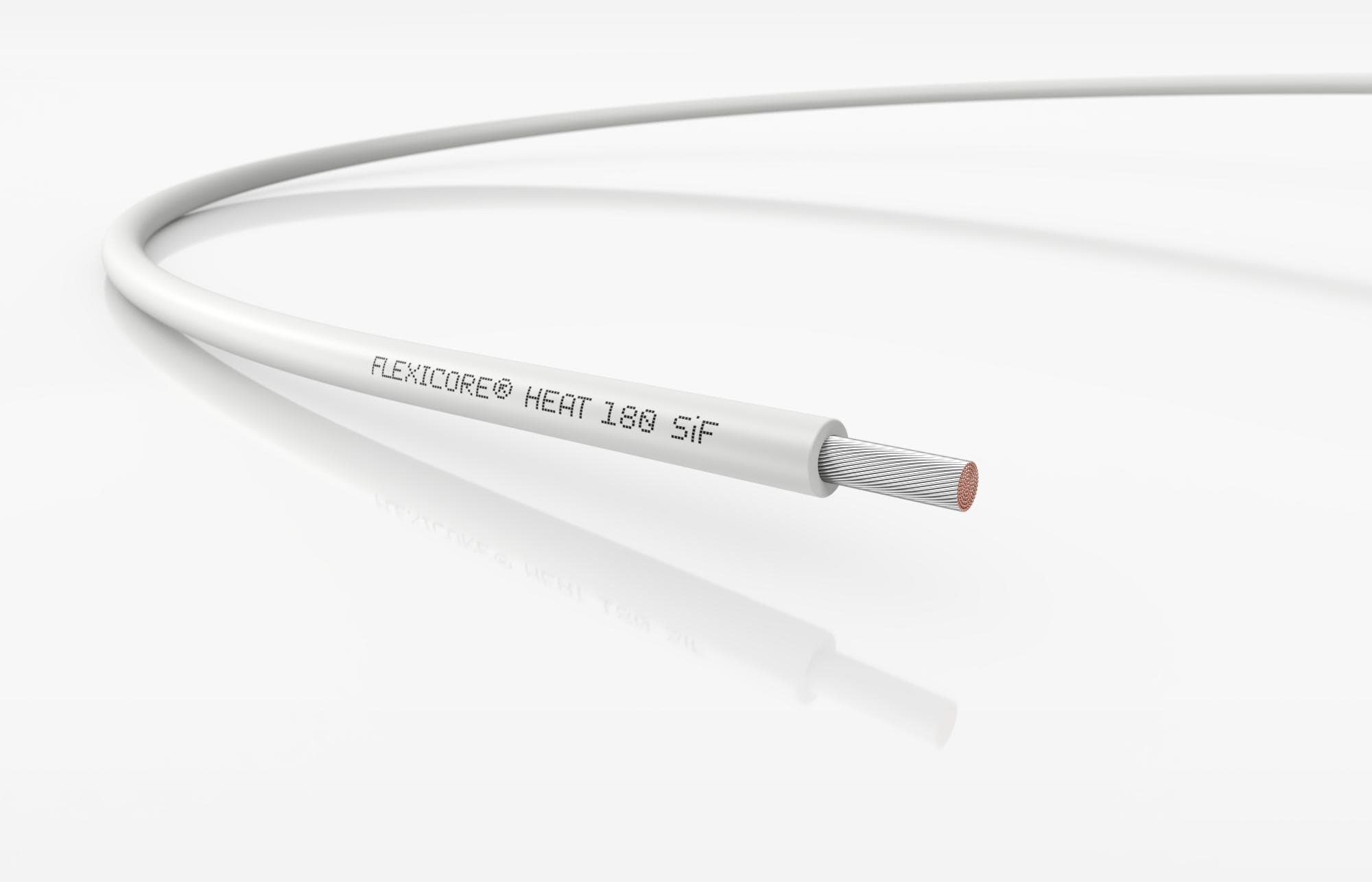Провод монтажный универсального применения FLEXICORE HEAT 180 SiF 1x0,75 WH