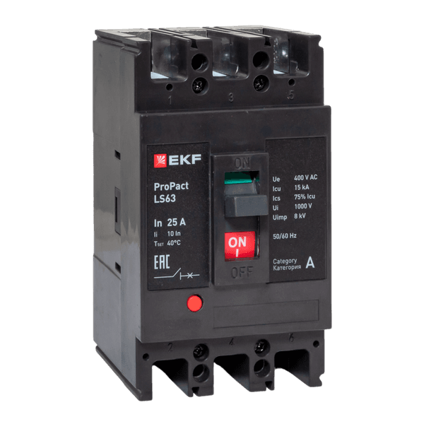LS63 15кА 3P 25А ProPact EKF