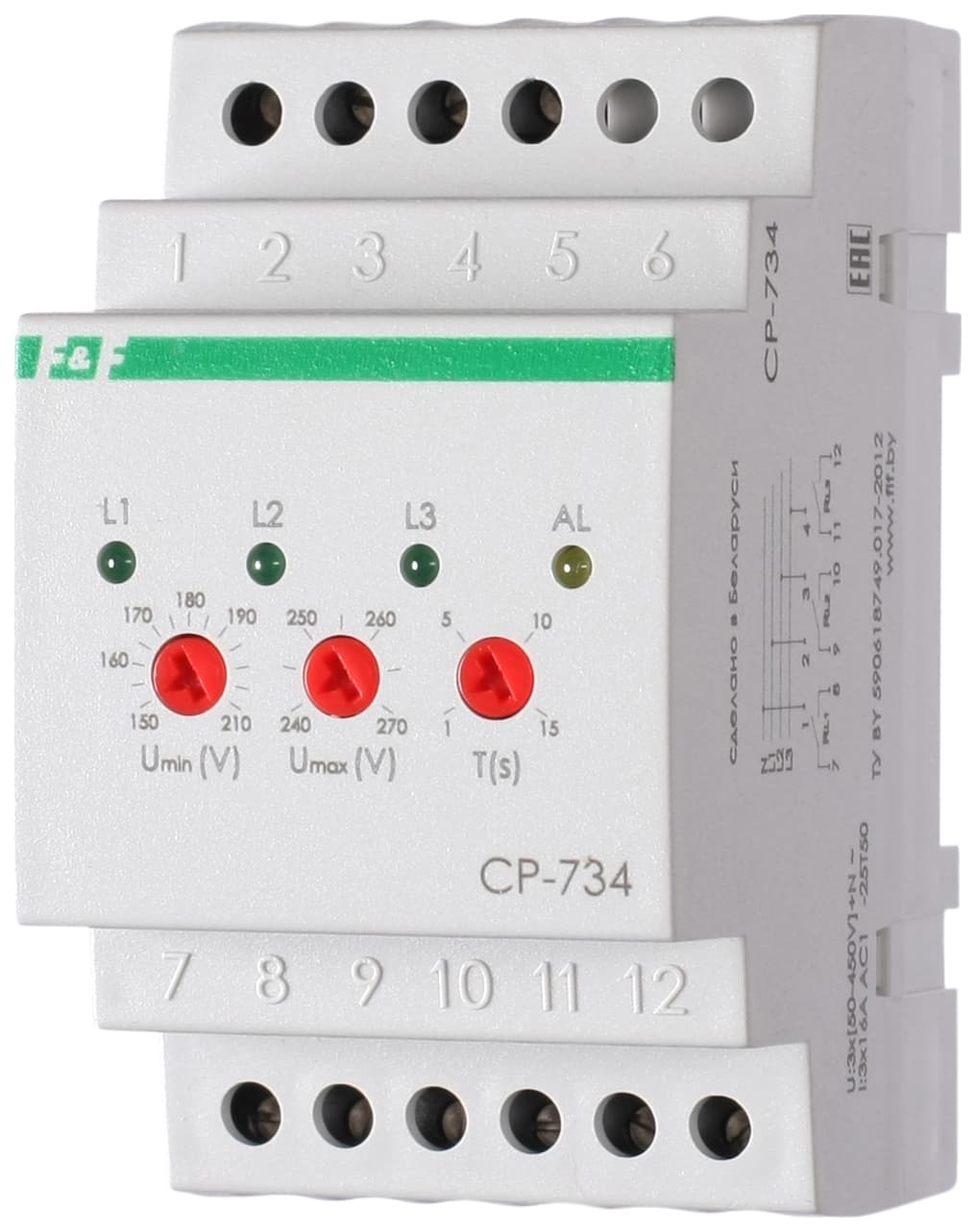 Реле контроля напряжения CP-734