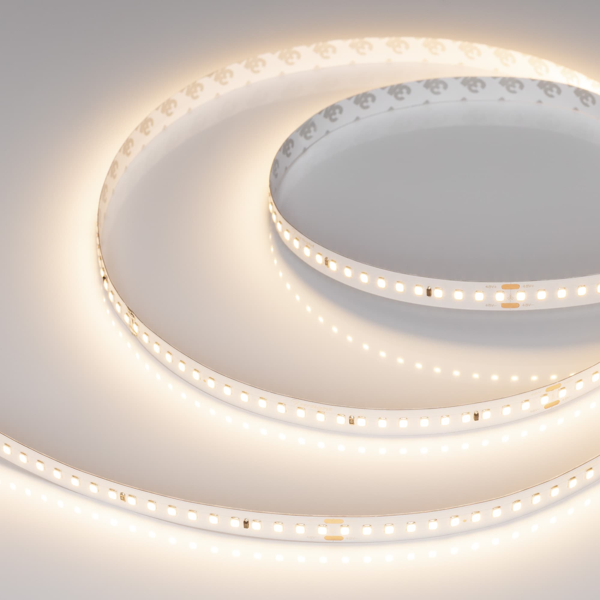 Лента светодиодная 5,8 Вт/м 48В IP20 3000K 144LED/м IC-A144-12mm SMD 2835 50 м