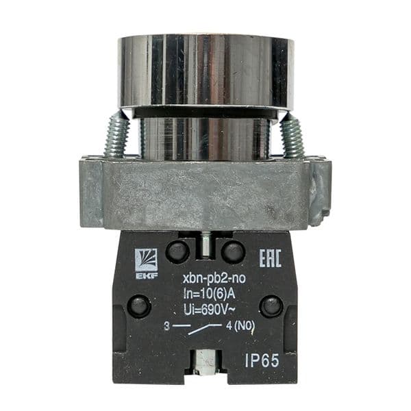 Кнопка BA51 желтая NO IP65 PROxima