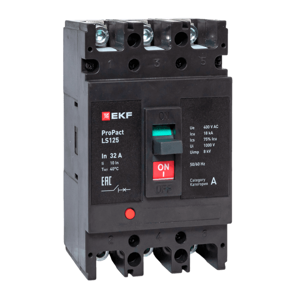 LS125 18кА 3P 32А ProPact EKF