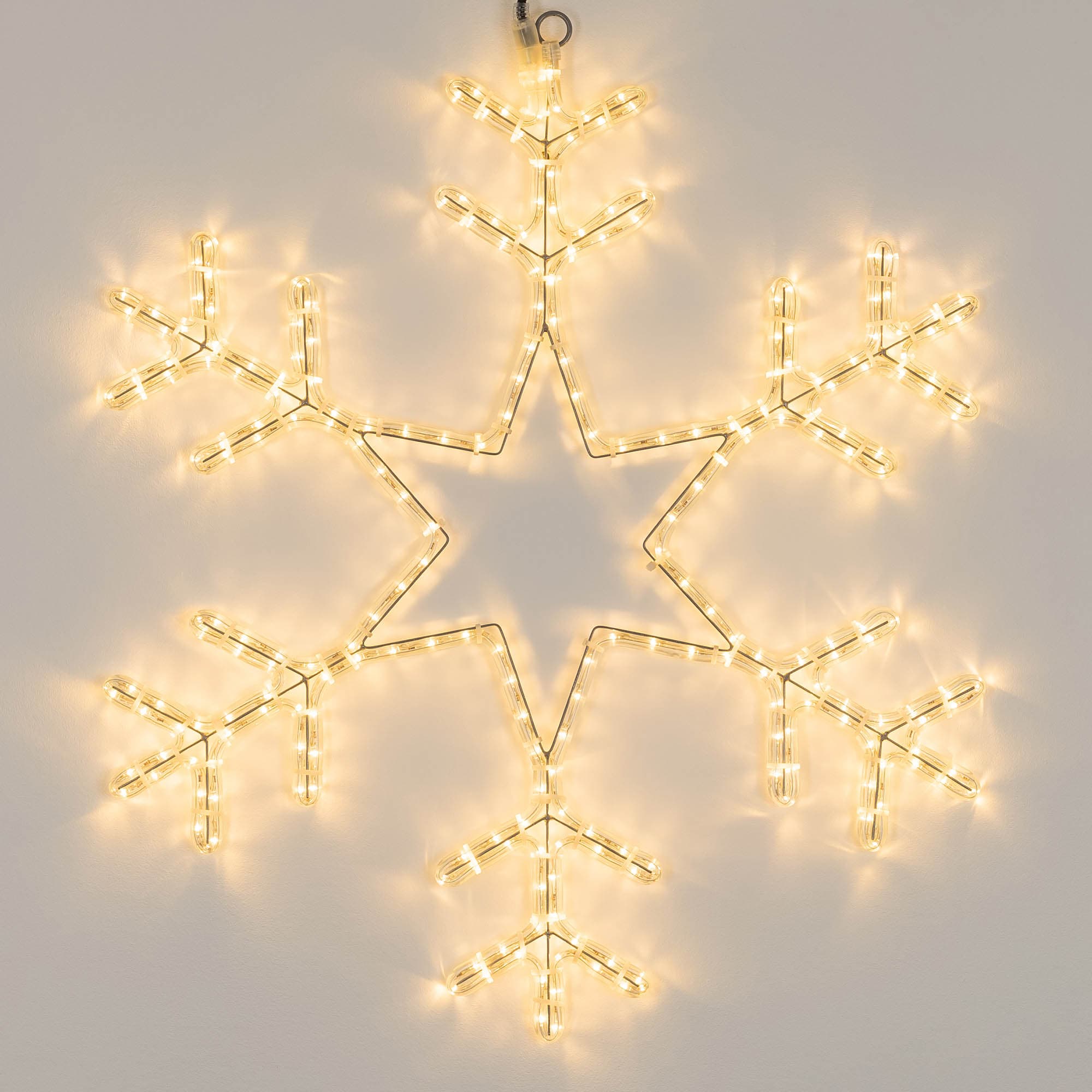 Фигура ARD-SNOWFLAKE-M4-750x750-324LED Warm 230V, 18W Ardecoled, IP65