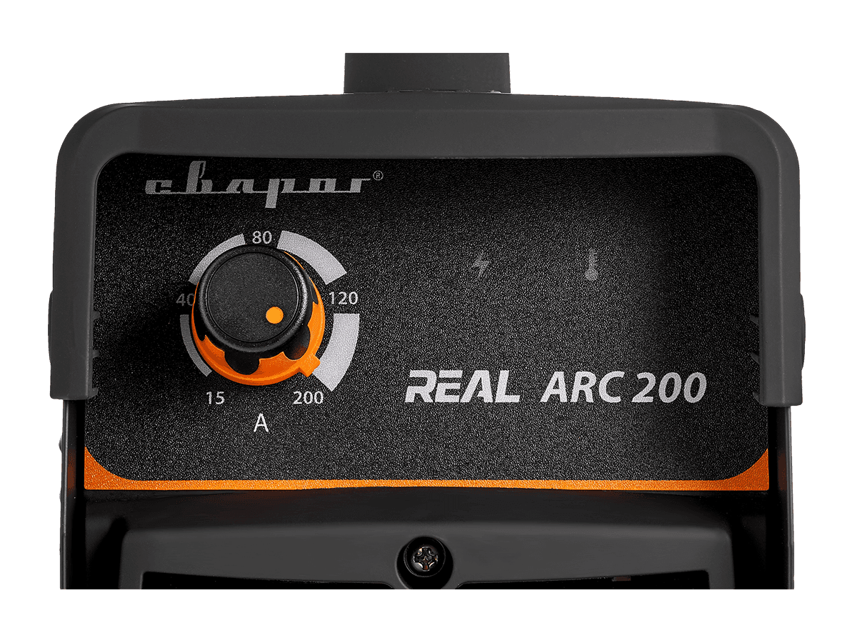 Инвертор сварочный ARC 200 ''REAL'' (Z238N) Black (маска+краги)