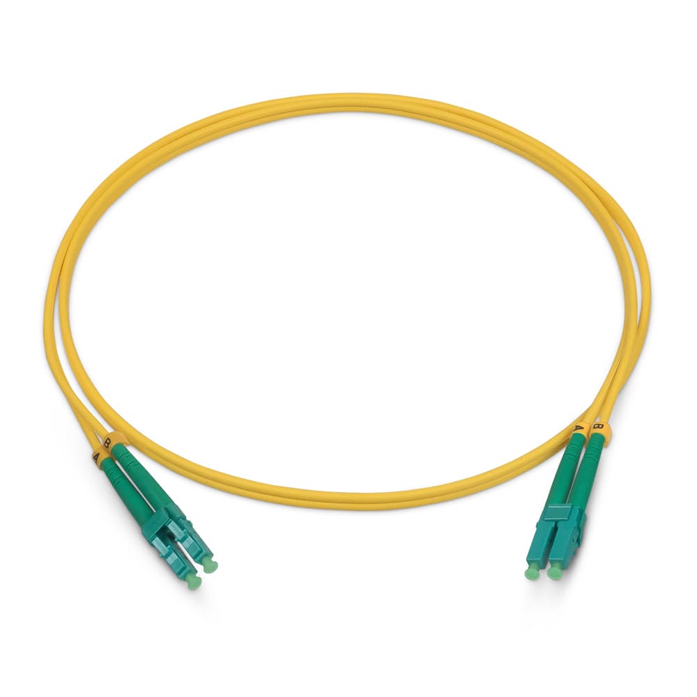 Патч-корд оптический duplex 3м LC/APC-LC/APC 9/125 sm LSZH