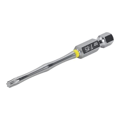 Бита с профилем TORX (торкс - шестилучевая звезда) TX15, длина 75 мм, хвостовик E6,3 мм, торсионная (3 шт)