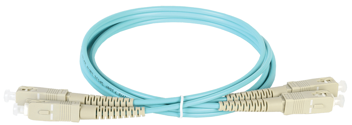Патч-корд оптический 50/125 (OM3) SC/UPC-SC/UPC (Duplex) 25м
