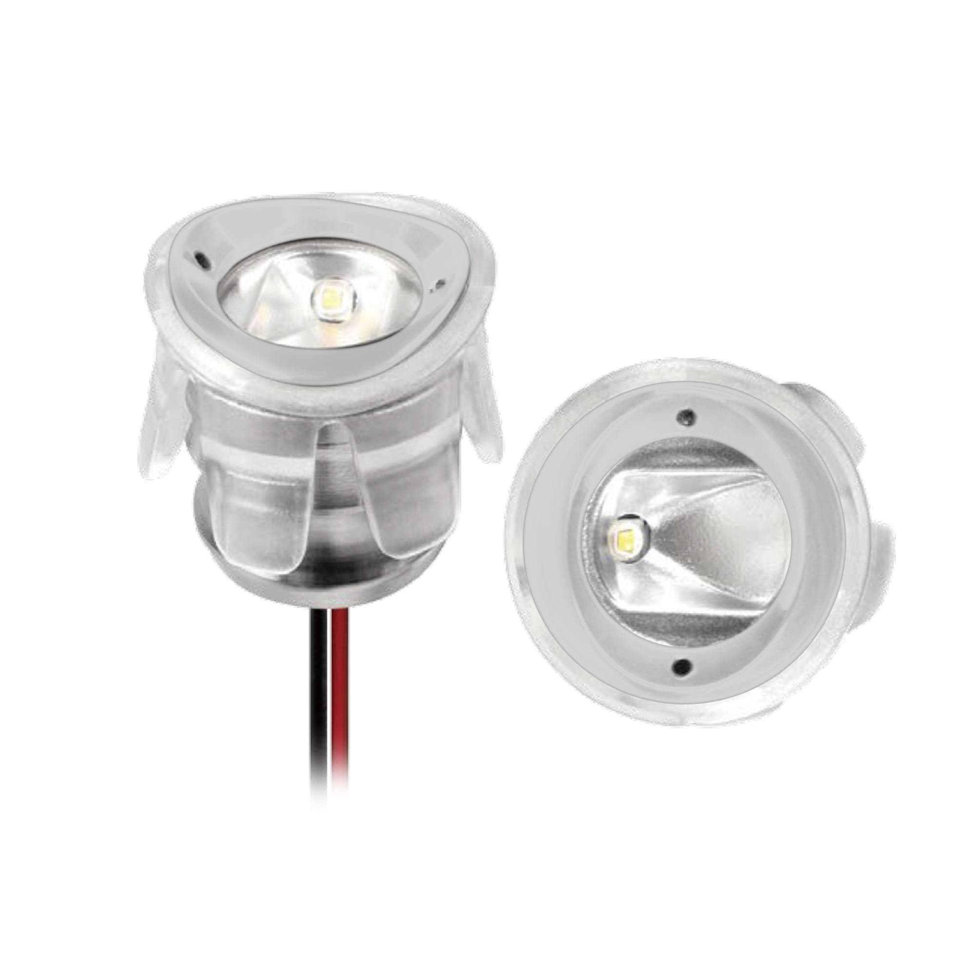 Светильник светодиодный ALT-LODESTAR-HANDRAIL-R27-1.5W Day4000 (GR, 30x60 deg, 12-24V) (ARL, IP67 металл, 3 года)