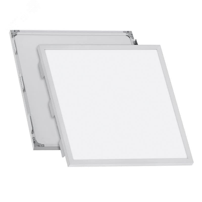 Светильник светодиодный ДВО-34w 3500 Лм 3000К microprisma-opal IP54/IP20 KROKUS-PANEL clip-in