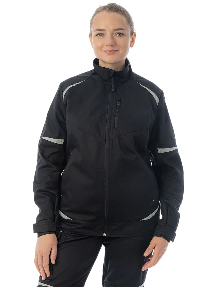 Женская рабочая куртка Brodeks KS228, черный (S)