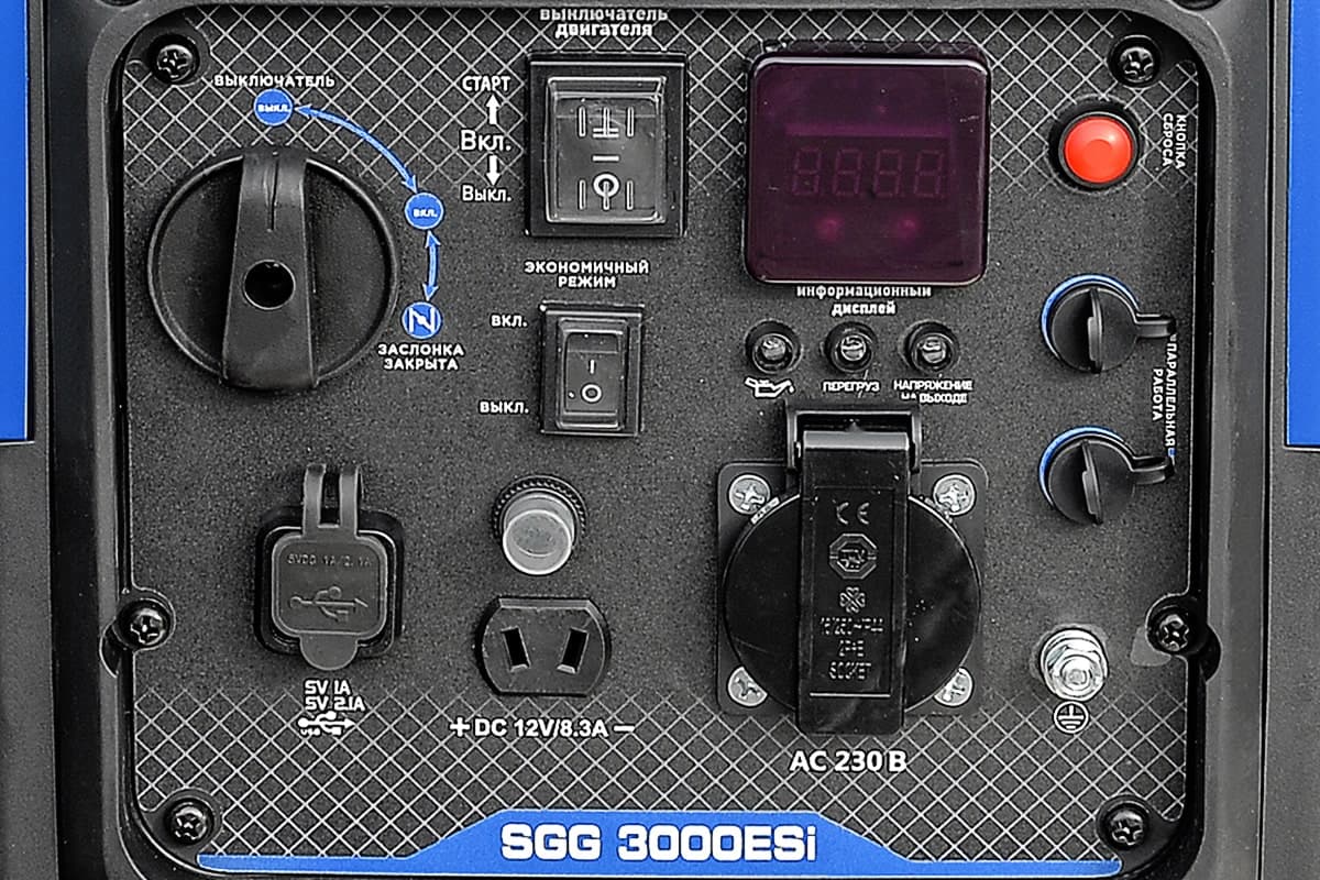 Генератор бензиновый инверторный SGG 3000ESi