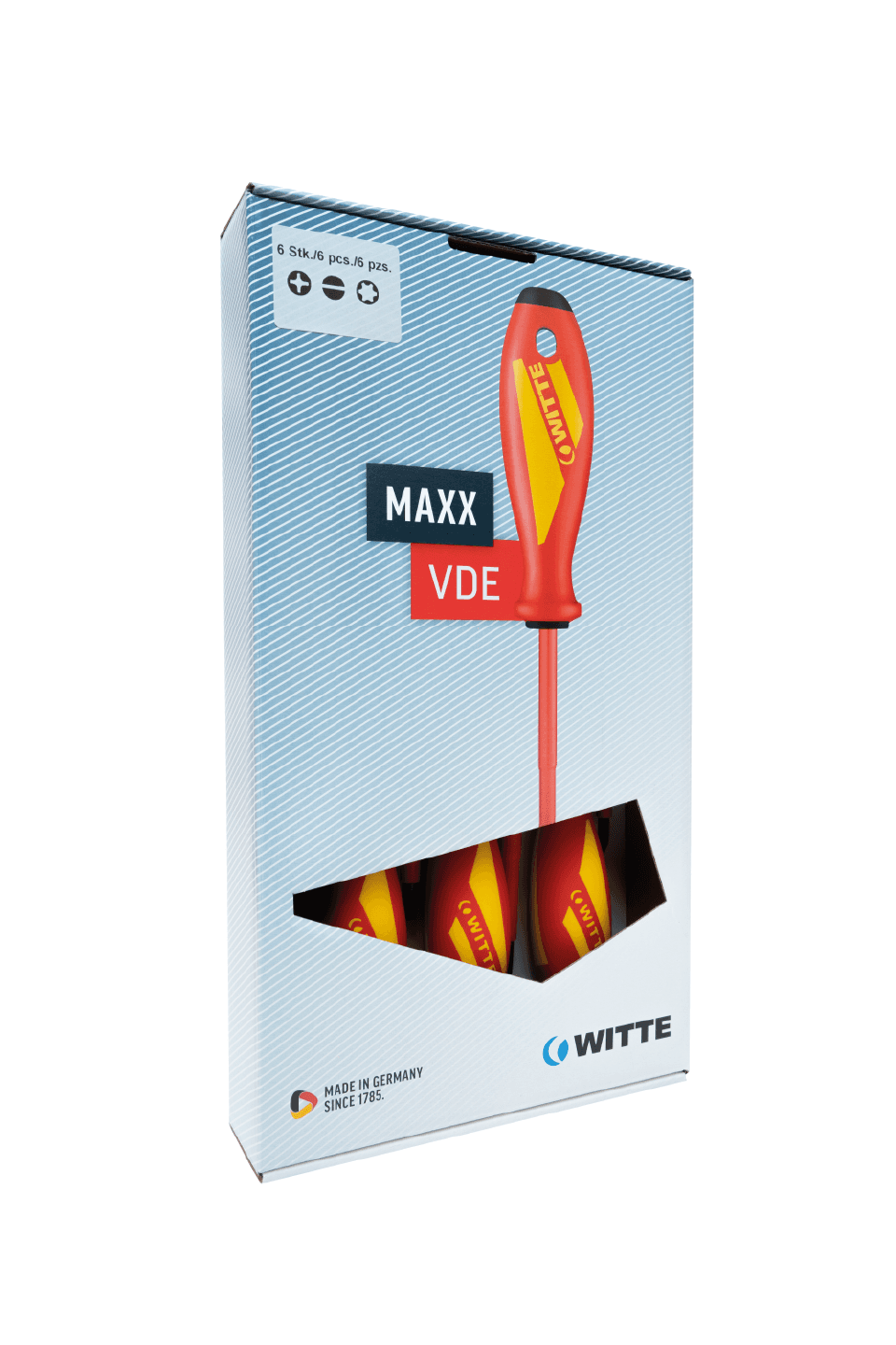 Набор диэлектрических отверток MAXX VDE PH/SL 6 шт