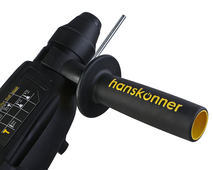 Перфоратор Hanskonner PLATINUM, 950Вт, 28мм,3.2Дж,0-1100об/мин,4м кабель