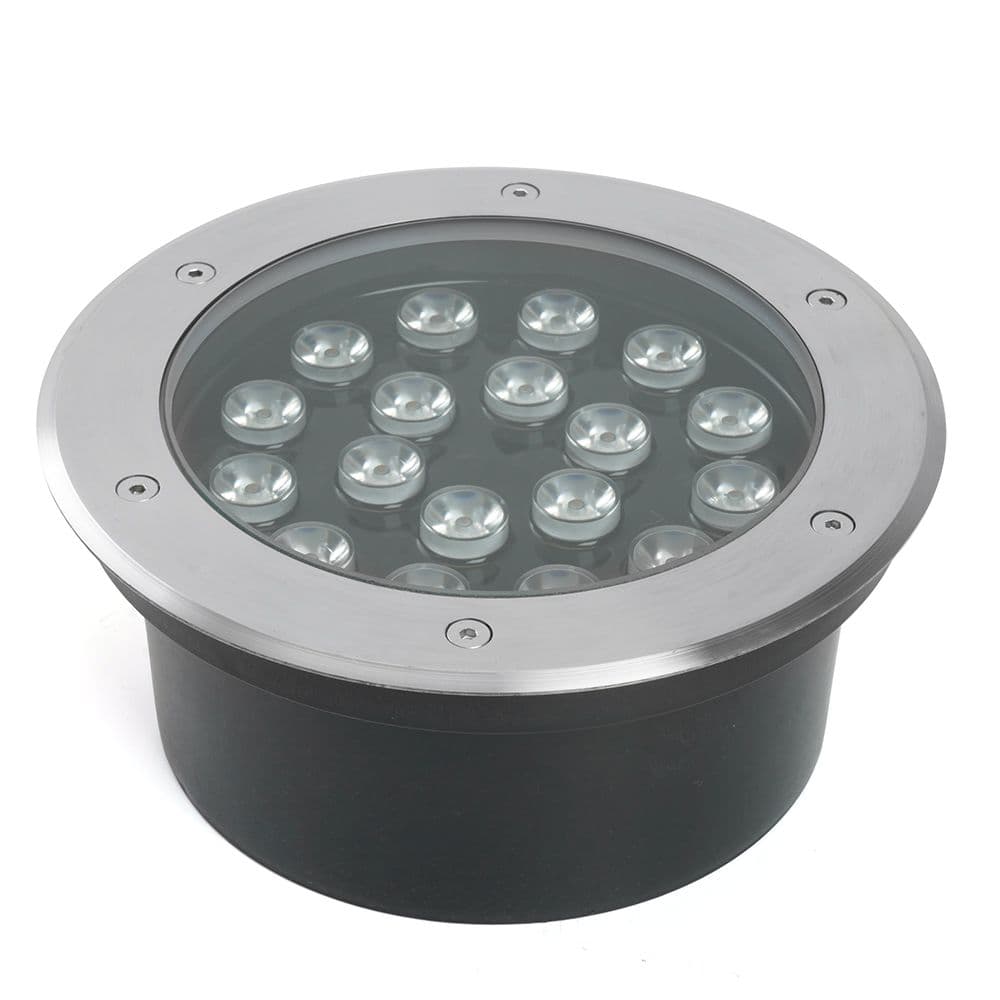 Светильник светодиодный тротуарный ДВУ-20w 12в 3000К IP67