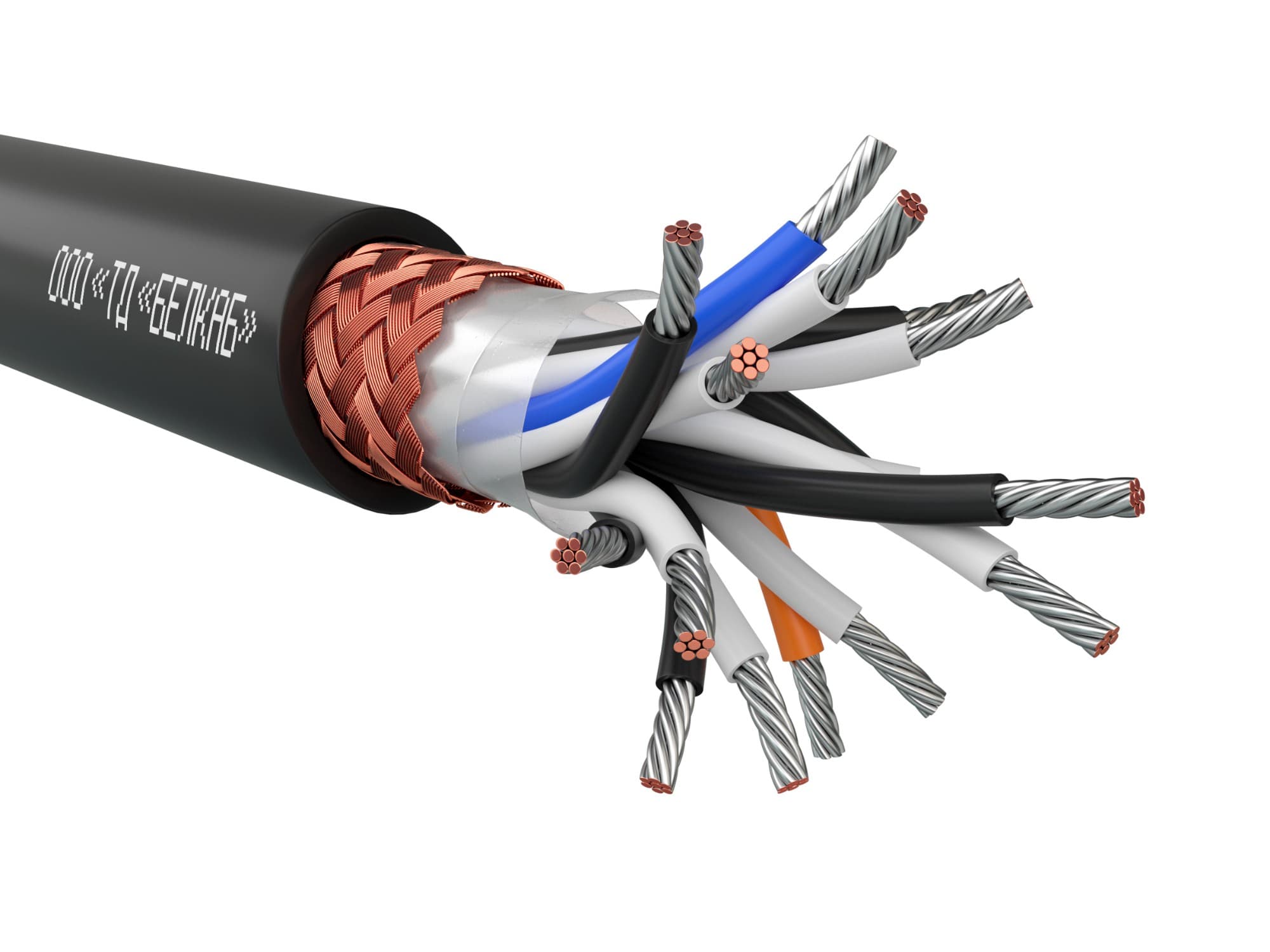 Кабель монтажный МКЭШВнг(А)-LS 8*2*1.5 ТРТС