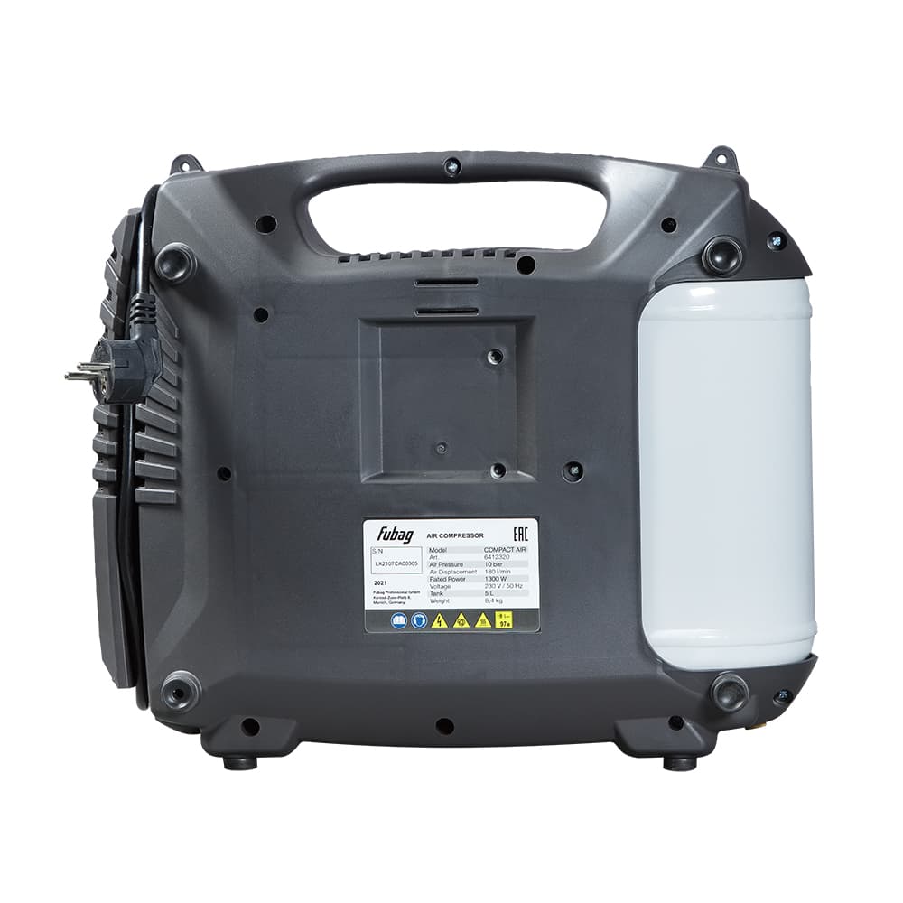 Компрессор безмасляный Компактное Решение (Compact Air) + набор из 5 предметов