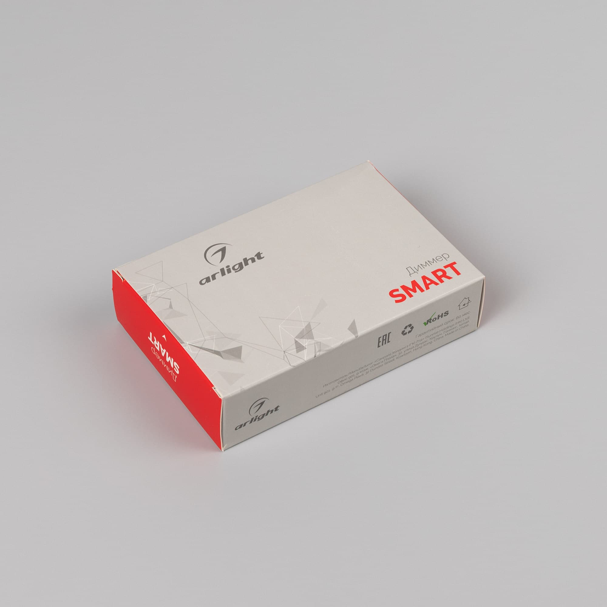 Диммер INTELLIGENT ARLIGHT SMART-PWM-101-73-DIM-PD-SUF Black 12-48V, 1x20A, 2.4G, IP20, металл, 5 лет