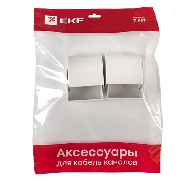 Заглушка (60х40) (4 шт) Plast PROxima белый