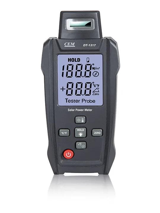 Измеритель интенсивности солнечного излучения DT-1317