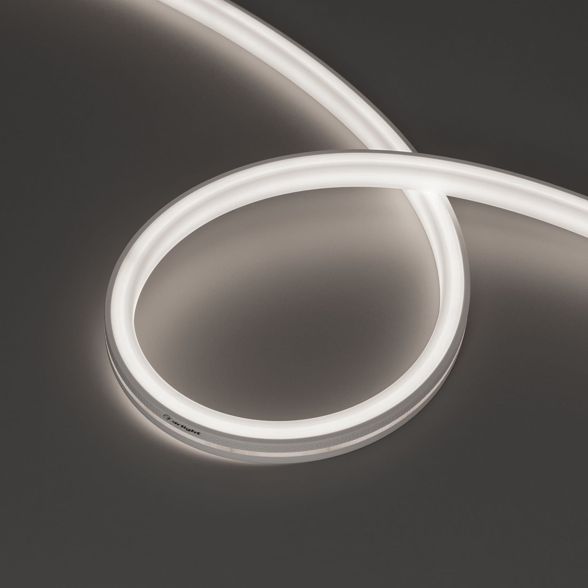 Лента герметичная MOONLIGHT-TOP-U-A156-13x12mm 24V Day5000 11 W/m, IP67, 5m, wire x2, вывод кабеля боковой