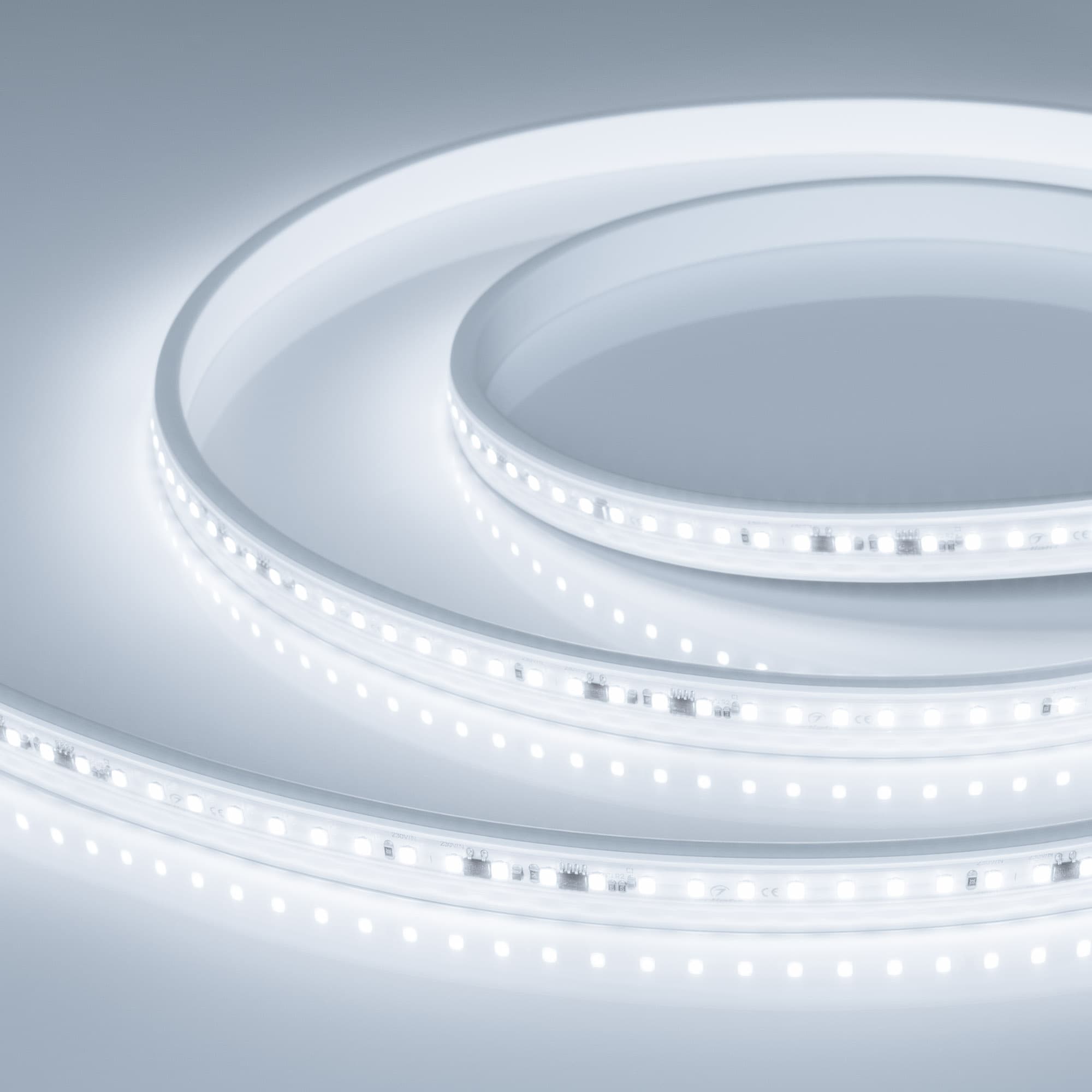 Лента светодиодная 15 Вт/м 230В IP65 6000K 120LED/м ARL-A120-15mm SMD 2835 10 м