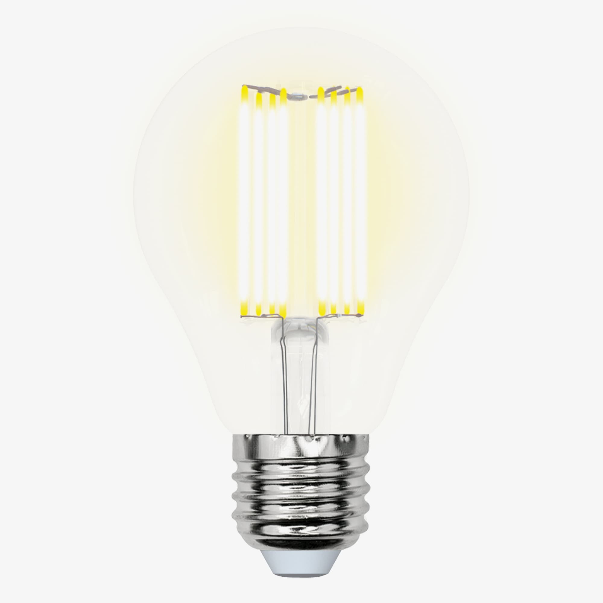 Лампа светодиодная, LED-A70-23W/3000K/E27/CL PLS02WH Форма A, прозрачная, Серия Sky, Теплый белый свет (3000K)