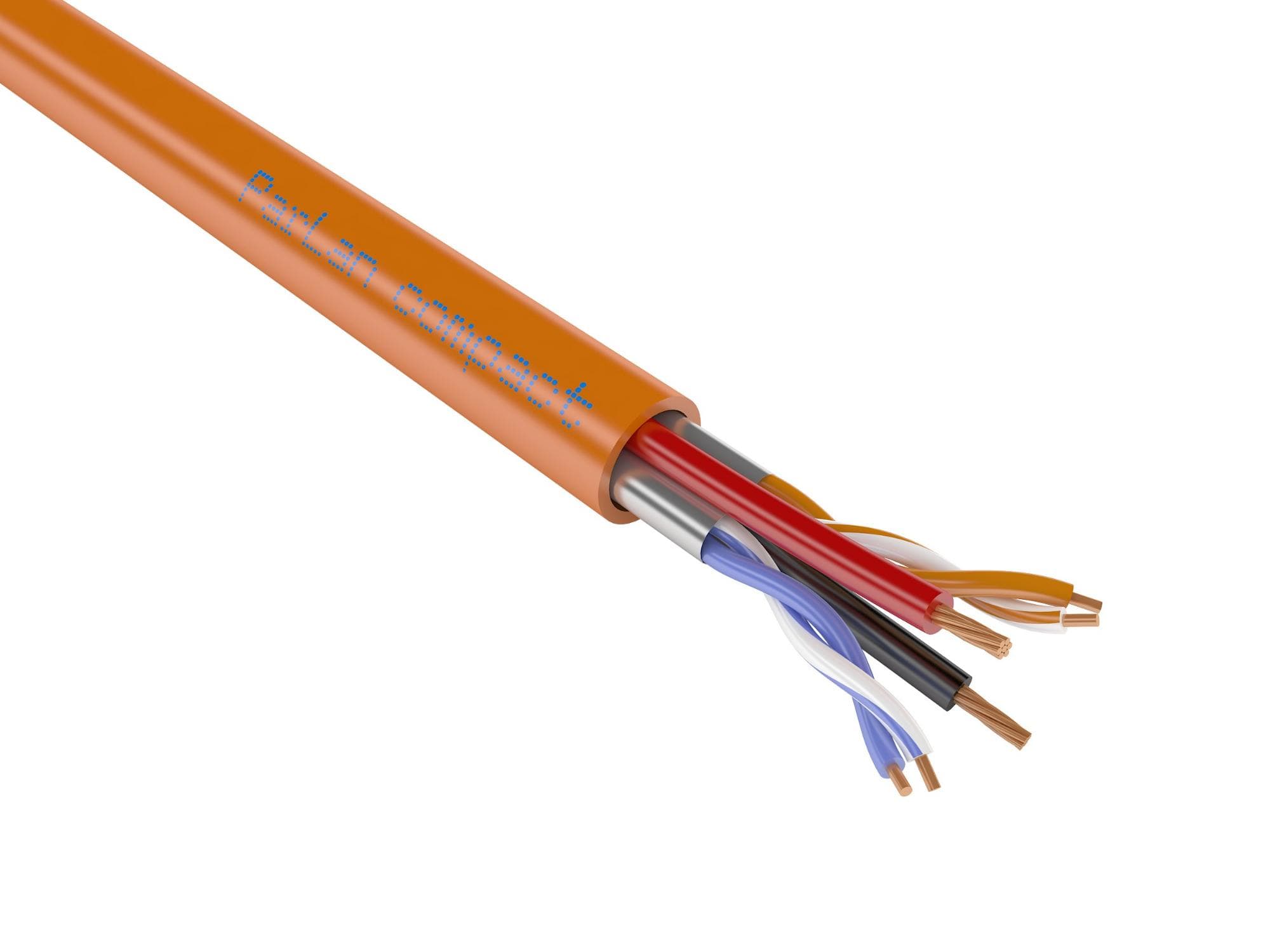 Витая пара ParLan Patch compact S/FTP Cat 5e ZH нг(А)-HF 2х2х0.78 +2х0.75