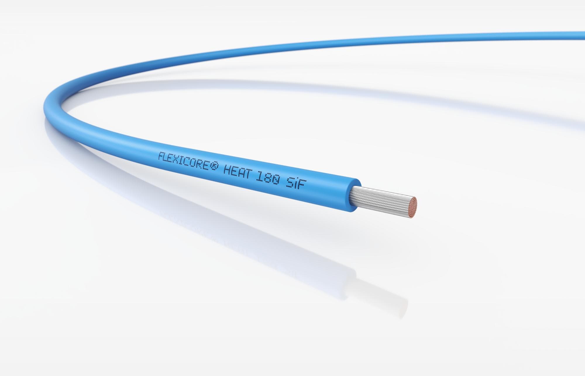Провод монтажный универсального применения FLEXICORE HEAT 180 SiF 1x1 BU